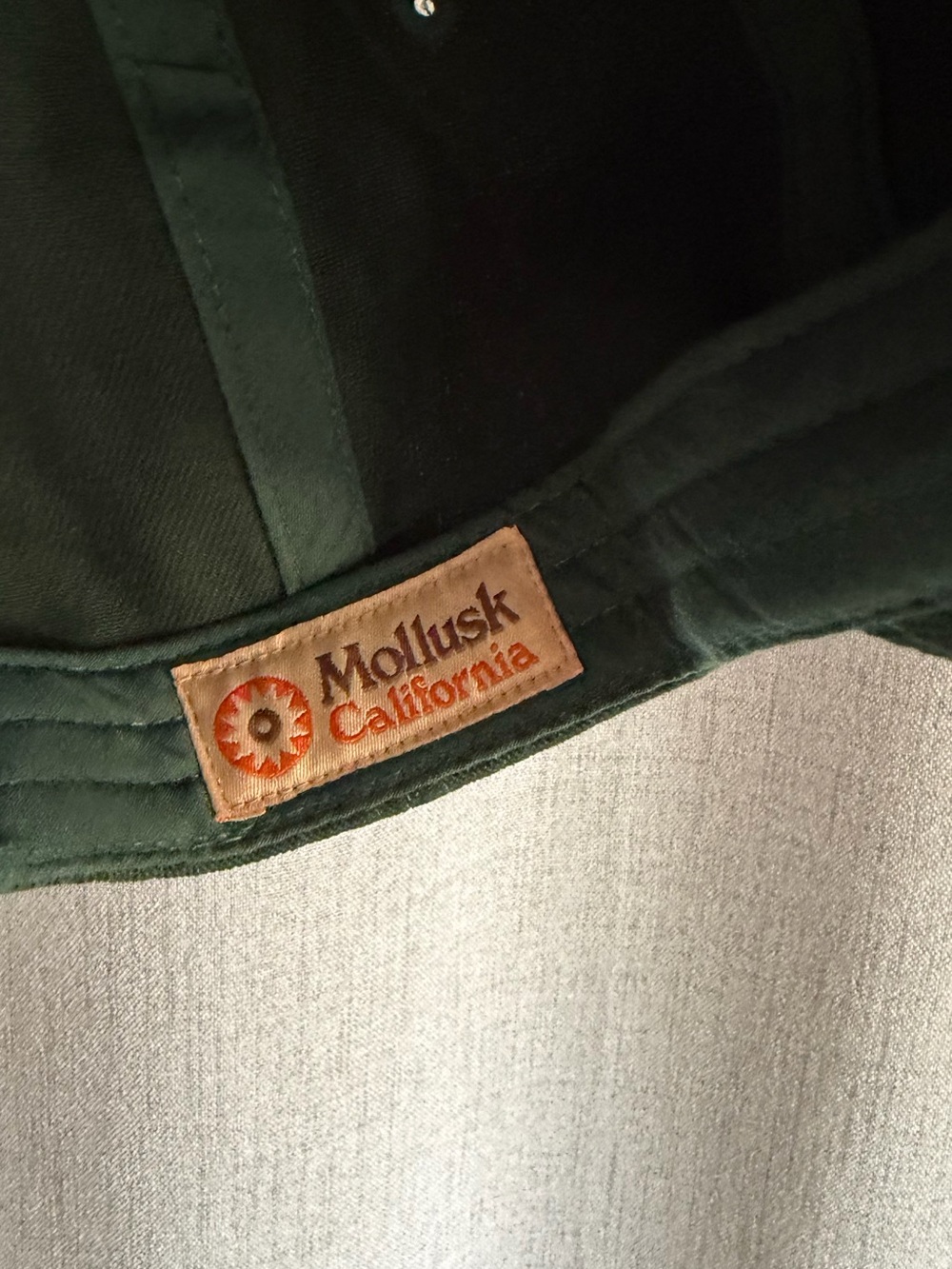 NWOT - MOLLUSK SURF - Kelp Farmers Association Green Baseball Cap - Picture 3 of 5